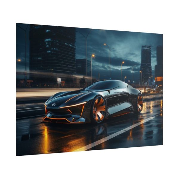Futuristic Sports Car I Poster