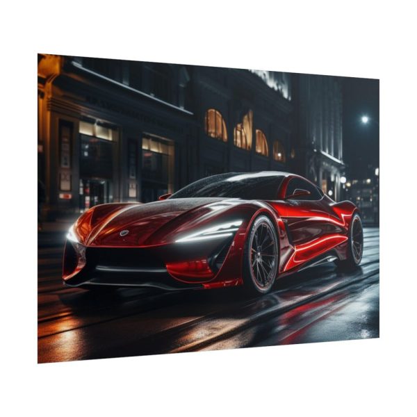 101875-187.jpg Futuristic Sports Car II Poster