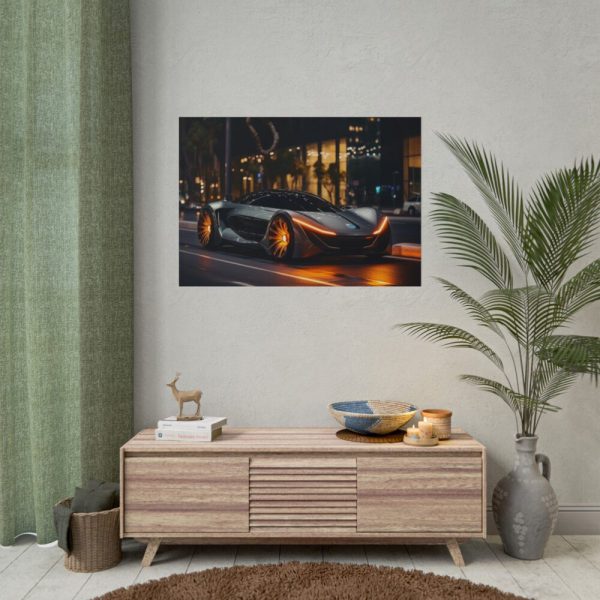 Futuristic Sports Car III Poster