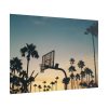 101875-217.jpg Silhouettes of a Basketball Court Poster