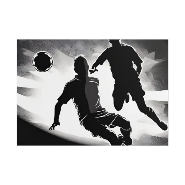 101875-220.jpg Soccer Players With The Ball Poster
