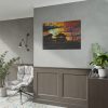 Landcape Sunset in Summer Poster