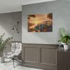101875-249.jpg Vintage Car Parked on the Road Poster