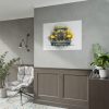101875-254.jpg Vintage Yellow Car Poster