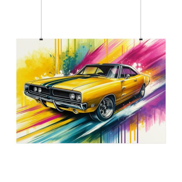 101875-261.jpg Hand-Painted Artistic Vintage Car Poster