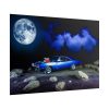 101875-277.jpg Muscle Car Under a Full Moon Poster