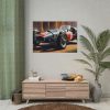 Old Racing Vintage Car Poster