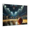 101875-317.jpg Energy and Excitement of a Basketball Game Poster
