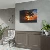 Tropical Beach Sunset Landscape II Poster