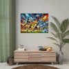 101875-353.jpg Sport Scene Capturing the Excitement and Energy of Athletes Poster