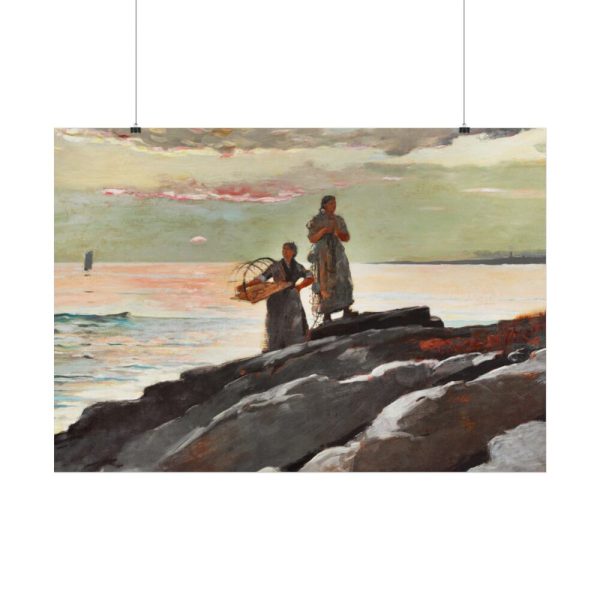 101875-396.jpg Saco Bay by Winslow Homer Poster
