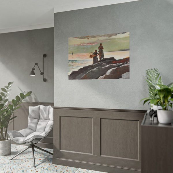 101875-399.jpg Saco Bay by Winslow Homer Poster