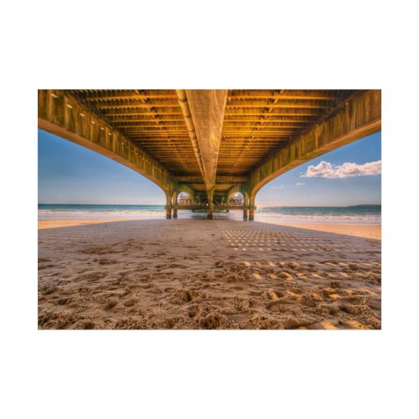 101875-415.jpg Pier Jetty Wooden Beach Poster