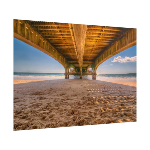 101875-417.jpg Pier Jetty Wooden Beach Poster