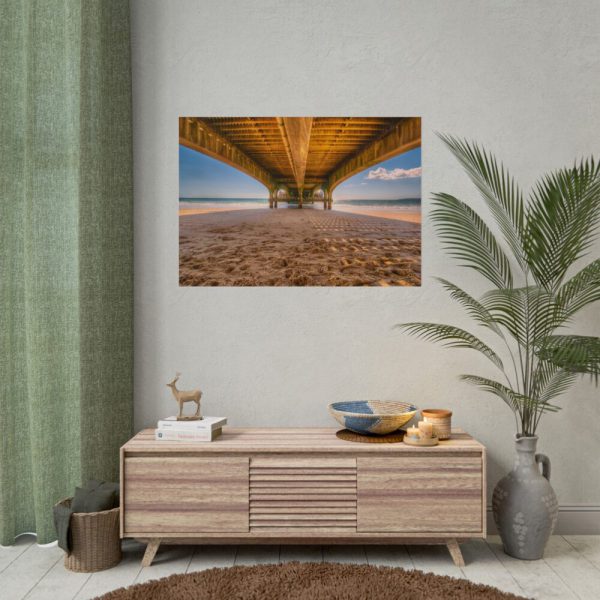 101875-418.jpg Pier Jetty Wooden Beach Poster