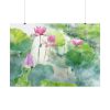101875-421.jpg Lotus Summer Poster