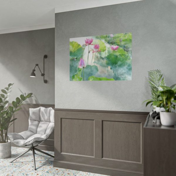 101875-424.jpg Lotus Summer Poster