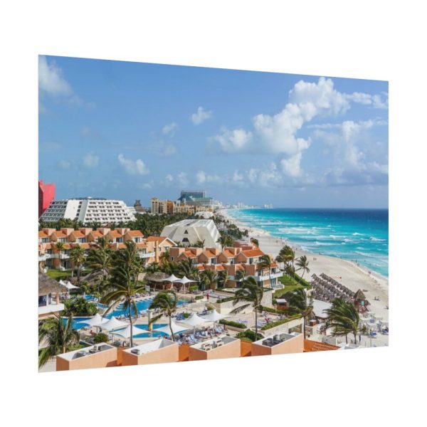 101875-442.jpg Cancun Mexico Tropical Beach Poster