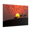 101875-47.jpg Horse Silhouette During Sunset Poster