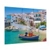 101875-477.jpg Greek Coastal Town Poster