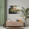 101875-498.jpg Still Life Floral Wildflowers Wreath Poster
