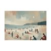 101875-520.jpg Beach Scene With People Poster