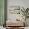 101875-523.jpg Beach Scene With People Poster