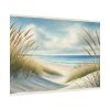 101875-532.jpg Beach Scene With Gentle Sand Dunes Poster