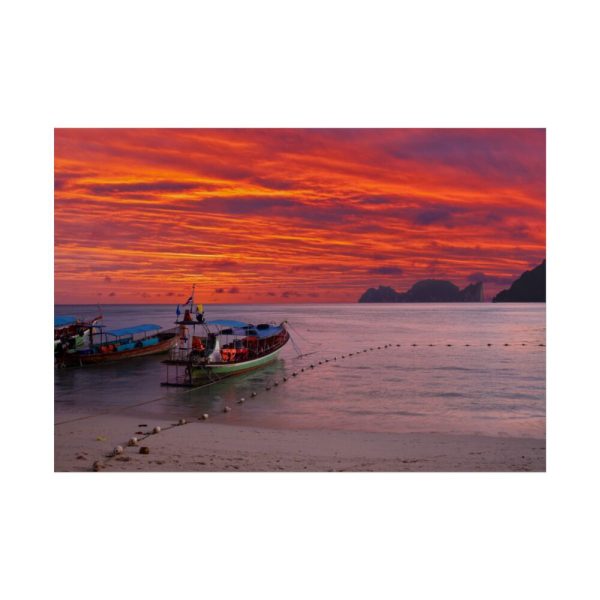 101875-55.jpg Sunset Beach Poster