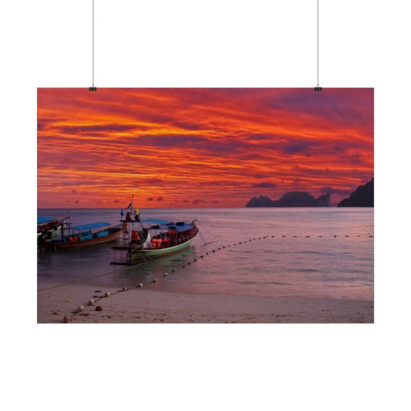 101875-56.jpg Sunset Beach Poster