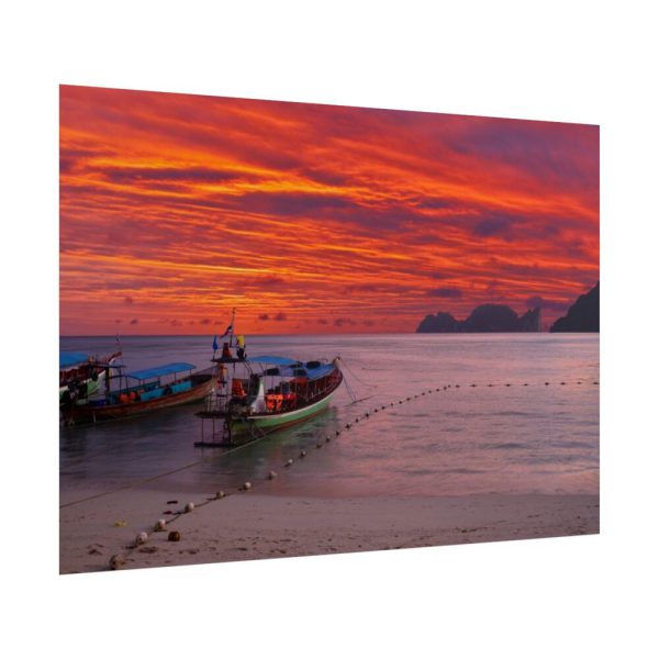 101875-57.jpg Sunset Beach Poster
