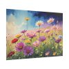 101875-577.jpg Wildflowers on Rough Texture Poster