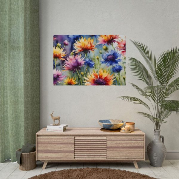 Cornflowers Wildflowers Poster