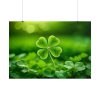 101875-586.jpg Four-leaf Clover Luck Poster