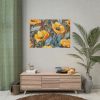 101875-598.jpg Saffron Flower Grunge Poster