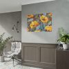 101875-599.jpg Saffron Flower Grunge Poster