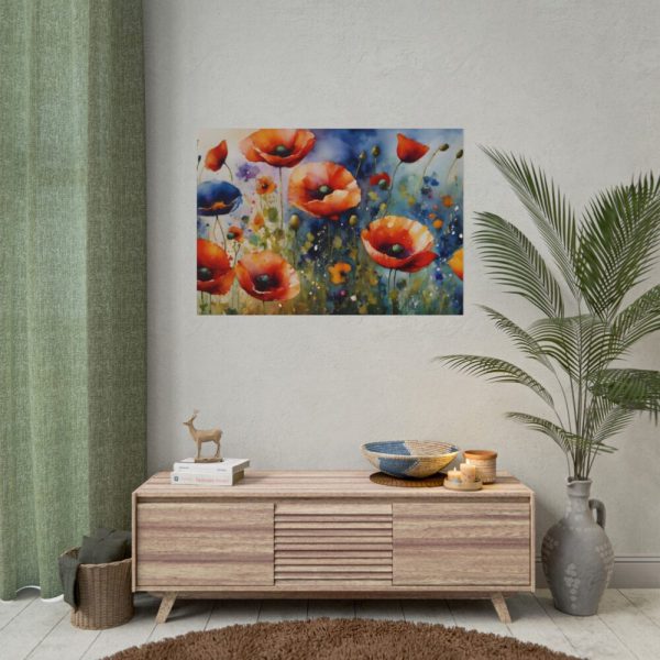 101875-608.jpg Poppies Flowers Wildflowers Poster