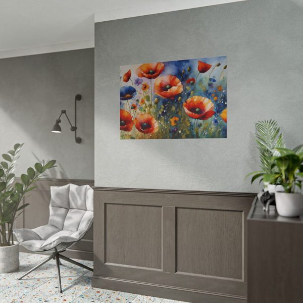 101875-609.jpg Poppies Flowers Wildflowers Poster