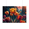 Yellow Tulips Flower Poster