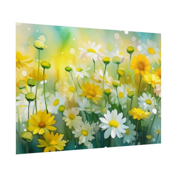 101875-667.jpg Yellow Daisey Field Poster