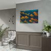 Tropical Fish Swarm Aquarium Poster