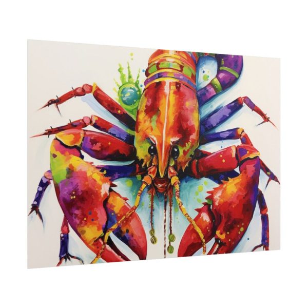 101875-707.jpg Mardi Gras Crayfish Art Poster