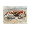 Crab Watercolor Art Poster