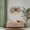 Crab Watercolor Art Poster
