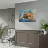 Sea Turtle Watercolor Poster