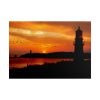101875-75.jpg Sunset Ocean Lighthouse Silhouette Poster