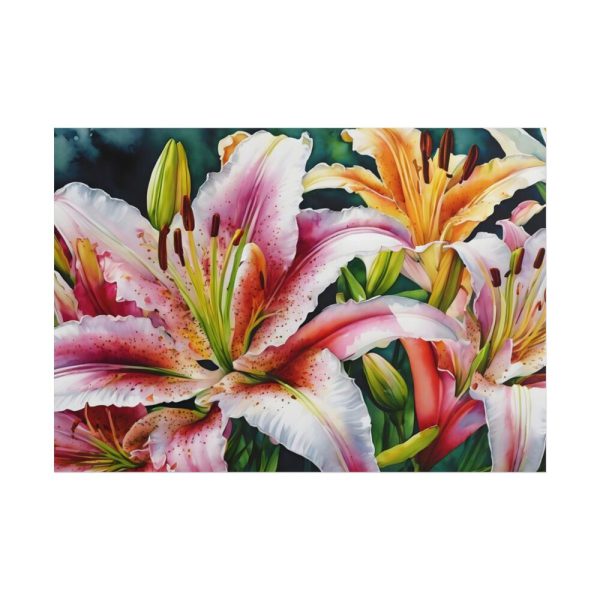 101875-750.jpg Lily Flower Blossom Art Poster