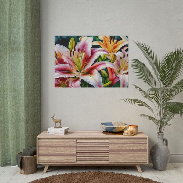 101875-753.jpg Lily Flower Blossom Art Poster