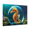 Seahorse Fantasy Art Poster