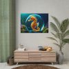 Seahorse Fantasy Art Poster